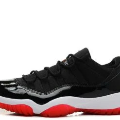 N-STOCK.NET AIR JORDAN RETRO 11 LOW BLACK/RED