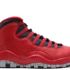 N-STOCK.NET AIR JORDAN RETRO 10 BULLS OVER BROADWAY GYM RED GS