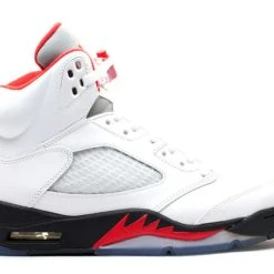 N-STOCK.NET AIR JORDAN RETRO 5 FIRE RED (BLACK BOTTOM)