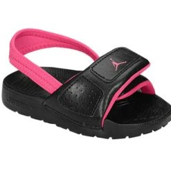 N-STOCK.NET JORDAN HYDRO 3 SANDAL BLACK VIVID PINK TODDLER