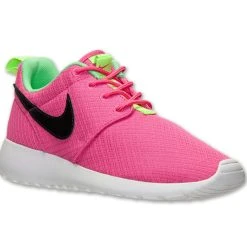 N-STOCK.NET NIKE ROSHE RUN PINK BLACK GS