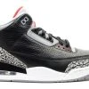 Nike AIR JORDAN RETRO 3 BLACK CEMENT 2011 RELEASE
