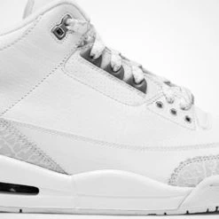 Nike AIR JORDAN RETRO 3 WHITE METALLIC 2007 RELEASE LAST ONE SZ 13